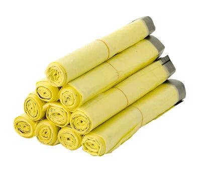 10-100 Rollen Gelbe Säcke Gelber Sack Abfallsäcke Müllbeutel Mülltüten 90L - Bild 1 von 3