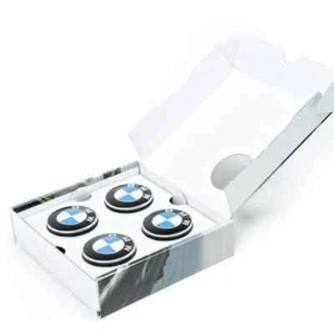 Genuine BMW 56mm Floating Alloy Wheel Centre Cap Set Of 4 For 5x112mm Wheels - Picture 1 of 9