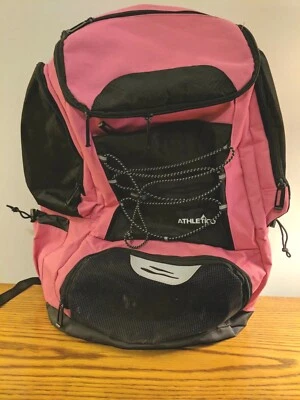 Розовый рюкзак Athletico для спорта на открытом воздухе походов тренажерного зала 20x13x8 дюймов - Изображение 1 из 4