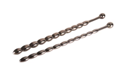 Enchufe uretral de acero inoxidable que suena pene tapón varilla dilatador de uretra macho Foto 1 de 4