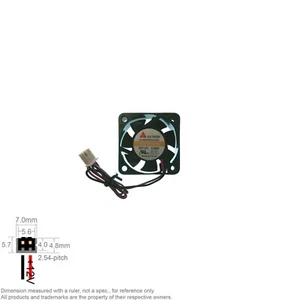 Ventola Muffin Raffreddamento DC 12V DC12V 12VDC 40mm 40x40x10 Y.S. TECH FD124010HS - Foto 1 di 3