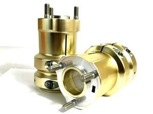 GOKART PAAR 50MM GMAX 115MM HINTEN GOLD NABEN NEU LANG ROTAX X30 NEXTKARTING K718M - Bild 1 von 3