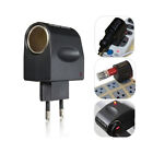 Universal AC to DC Adapter 12V Car Charger Lighter with EU