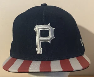 Pittsburgh Pirates Snapback Cap Hat New Era 9fifty Fully Flagged Cooperstown NEW - Picture 1 of 7