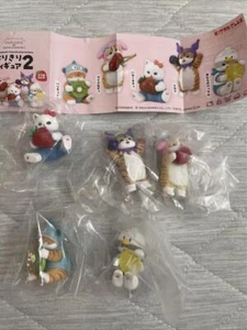 mofusand Sanrio Characters Collaboration Figure 2 Complete Set Japan Limited New - Picture 1 of 1