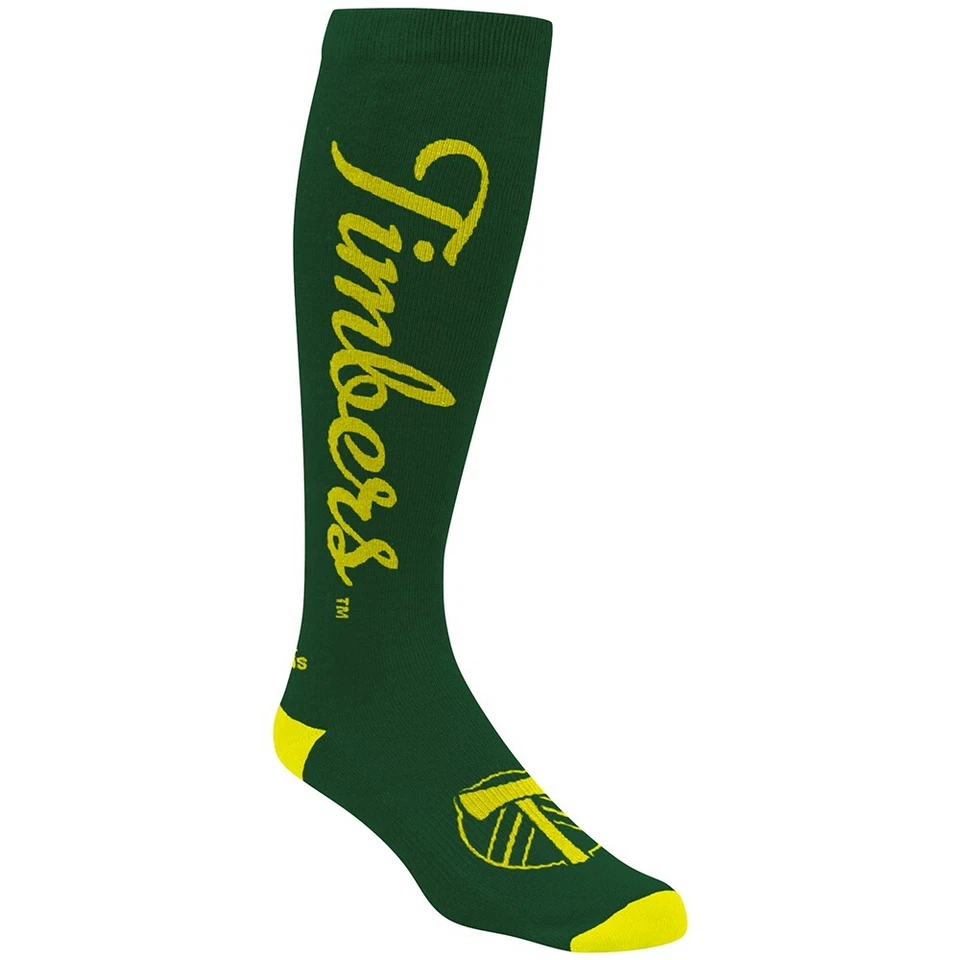 Calcetines hasta la rodilla Portland Timbers MLS Adidas verdes Foto 1 de 1