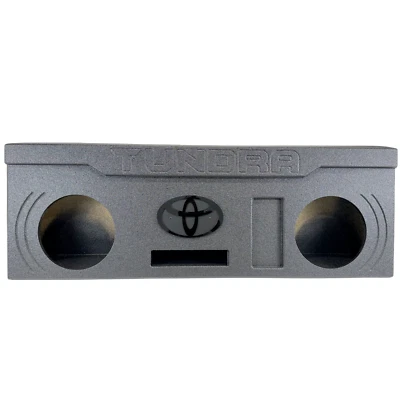 MEGABASS Toyota Tundra Crew Cab 14-2021 Subwoofer Box Enclousure 2x12” Woofers Ported