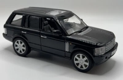 LAND ROVER RANGE ROVER  1: 33 DIE-CAST CAR COLLECTOR'S MODEL WELLY BLACK - Image 1 of 4
