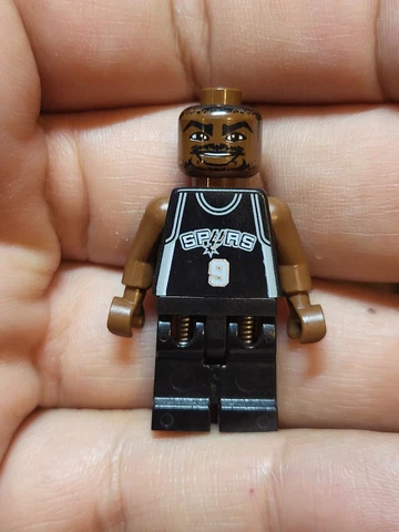 Tony Parker of the San Antonio Spurs Lego basketball Minifigure VGUC C16-4 Cover
