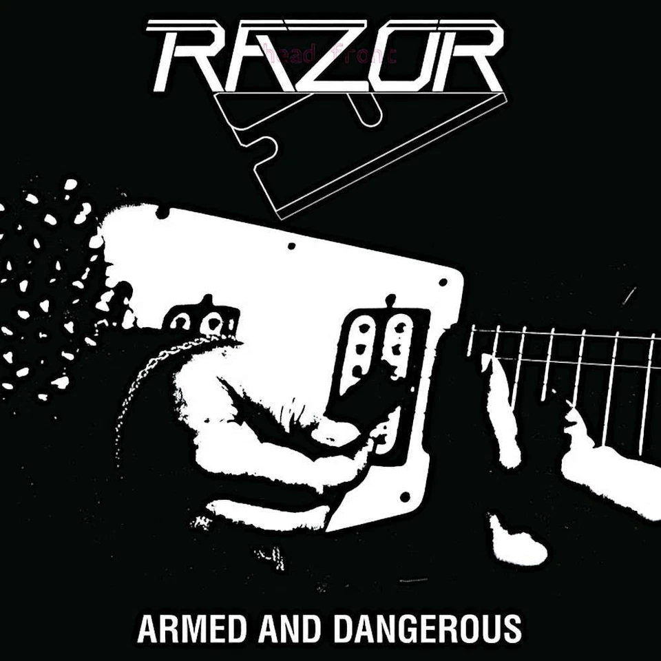 RAZOR - Armed And Dangerous - Vinyl-LP - red white split Vinyl - Bild 1 von 1