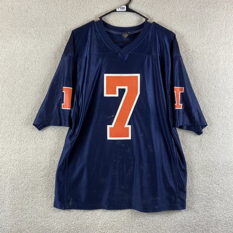 Illinois Fighting Illini Adult XL Jersey NCAA Adult XL Illini 7 Jersey Shirt Cover