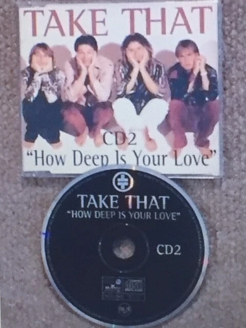 Single CD Take That 'How Deep Is Your Love' **NR AS NEW** - Image 1 of 1