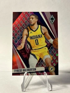2023-24 Panini Phoenix Basketball Tyrese Haliburton Pink #/175 Pacers - Picture 1 of 2