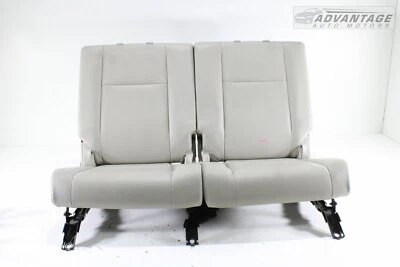 MAZDA CX-9 2007-2015 AWD 3,7 L V6 trasero tercera fila asiento cuero plata OEM Foto 1 de 4