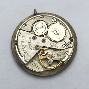 Cal.2409 Manual Winding Not Working Watch Movement For Parts MUR363RM0.5 - Picture 1 of 2