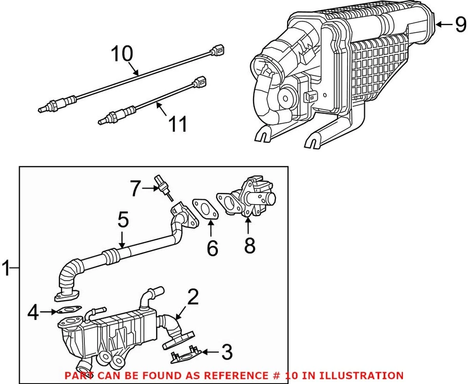 Genuine OEM Mopar Front Passenger Right Oxygen Sensor For Jeep Gladiator Foto 1 de 1