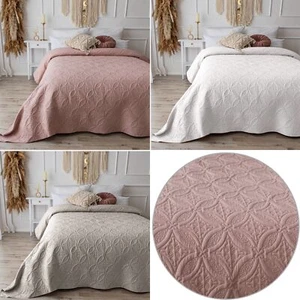 Tagesdecke Bettüberwurf gesteppt Überwurf Überdecke Steppdecke Decke Sofa Bett  - Bild 1 von 25