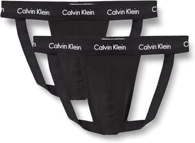 Calvin Klein Herren Jockstrap Sportunterwäsche Unterwäsche Unterhose 2er Pack - Bild 1 von 4