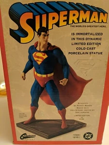 Superman Limited Edition Of 6100 Statue Sculpted By Randy Bowen - Picture 1 of 8