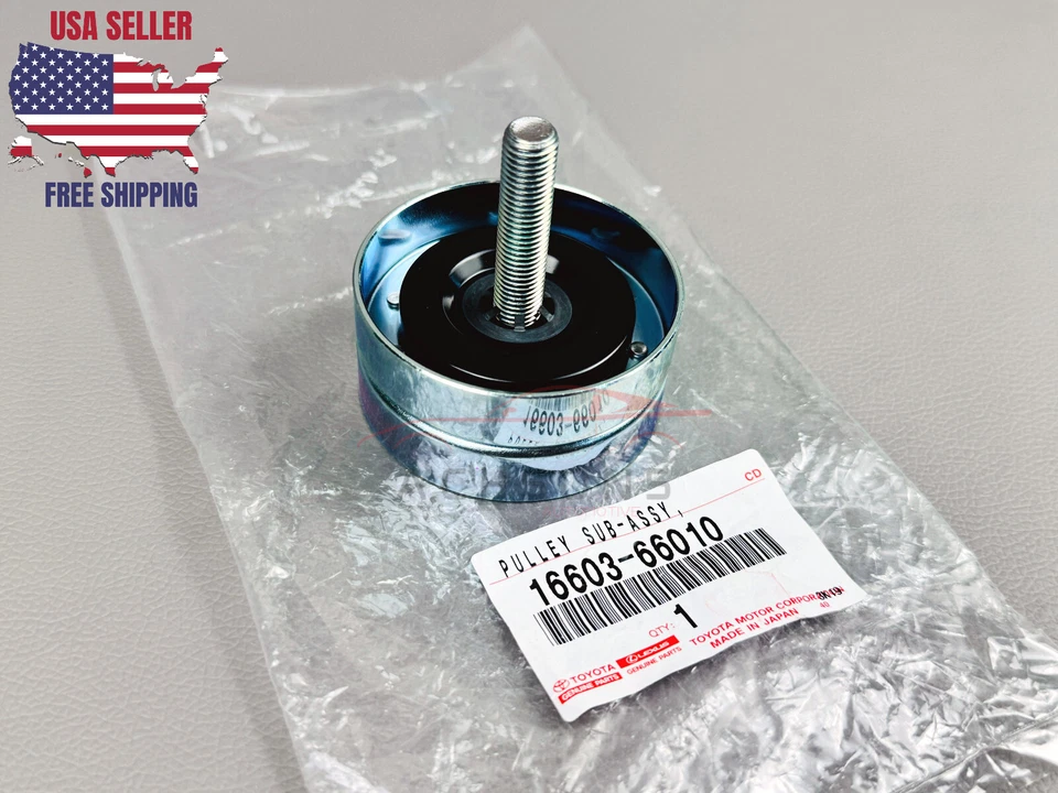 Toyota Lexus 1660366010 Land Cruiser Lx450 Drive Belt Idler Pulley 16603-66010