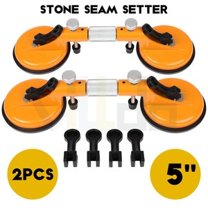 Stone Seam Setter 2Pc 5 inch for Seam Joining & Leveling/Professional Countertop