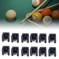12x Pool Cue Stick Wall Mounted Rack Wooden Billiard Cue Stick Holder Set 12x Pool Cue Stick Wall Mounted Rack Wooden Billiard Cue Stick Holder Set