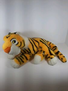 Vintage 1992 Disney Mattel Aladdin Rajah 12" Plush Toy Stuffed Animal Tiger Cat