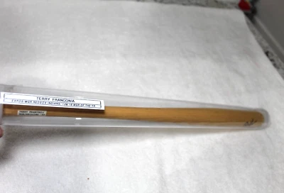 Terry Francona Signed Autographed  Baseball Bat Boston Red Sox - Image 1 of 4