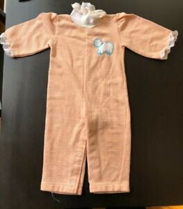 Vintage Health-Tex One Piece Outfit 18 Months Baby Toddler Lamb