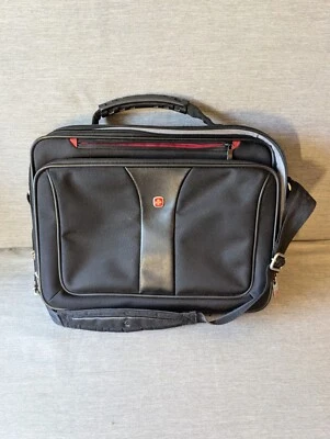 Wenger Swiss Army Estuche para Computadora Portátil Bolso Mensajero de Hombro Maletín para Llevar Foto 1 de 4
