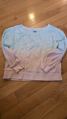 Gap "Towel Terry" Ombre Sudadera Ligera Grande, Suelta Talla M Foto 1 de 4