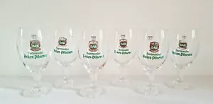 6 Vintage DAB Dortmunder Actien Brauerei Pilsener Gläser 0,3L, sehr selten - Bild 1 von 11