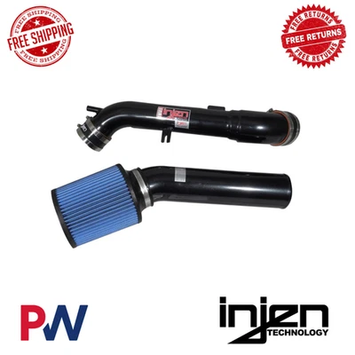Sistema de entrada de ar frio Injen SP preto para 2003-2007 Infiniti G35 Coupe V6 3.5L - Imagem 1 de 3