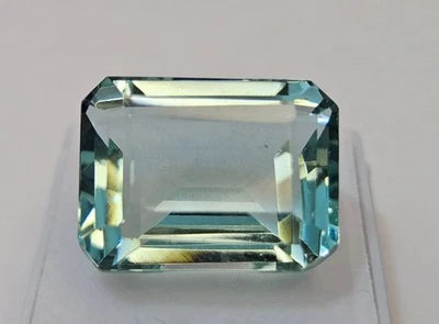 AA+++ Calidad Topacio Verde Esmeralda Corte 16-18 Ct Piedras Preciosas Sueltas Para Hacer Colgantes Foto 1 de 4