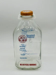 Homestead Creamery VA Half Gallon Glass Milk Bottle 2015 with Cap - Picture 1 of 9