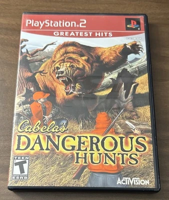 Cabela's Dangerous Hunts Greatest Hits PS2 Playstation 2 - Image 1 of 4