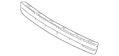 Genuine Nissan 2016-2019 TITAN XD Lower Grille 62254-EZ00E - Image 1 of 2