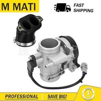 Cuerpo del acelerador con arranque colector de admisión 1253527 para Polaris Ranger 700 2006-2009 Foto 1 de 4