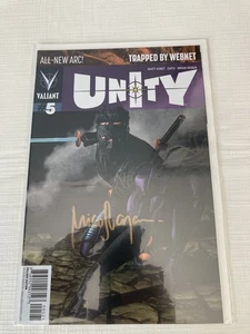 UNITY #5, PULLBOX EDITION, MICO SUAYAN SIGNATURE, VALIANT, NM - Picture 1 of 1