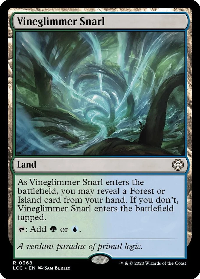 Vineglimmer Snarl R Commander: The Lost Caverns of Ixalan Land 368 - Image 1 of 1