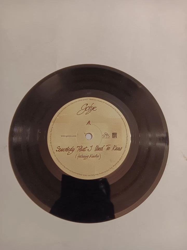 Gotye Somebody That I Used to Know Single 7'' Vinyl Record - Image 1 of 4