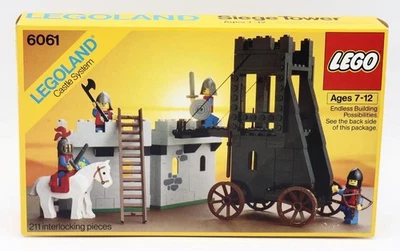 Vintage LEGO 6061 Legoland Castle System SIEGE TOWER (6061) SEALED NEW - Image 1 of 4