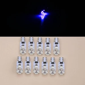 T5 3014 Blue SMD LED Dashboard Instrument Interior Lights Bulb New - Picture 1 of 5