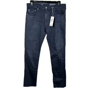 Pantalones de mezclilla azules ajustados rectos talla 34 nuevos con etiquetas Adriano Goldschmied The Everett NUEVO - Imagen 1 de 15