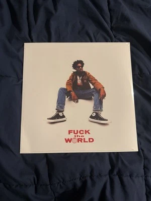 Brent Faiyaz - Fuck The World (Red Spatter LP Vinyl, 2020) - Image 1 of 2