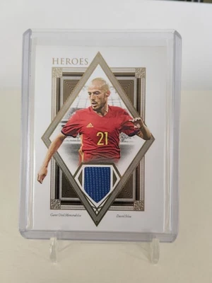 David Silva Futera 2022 Heroes 04/45 Game Used Memorabilia España - Imagen 1 de 3