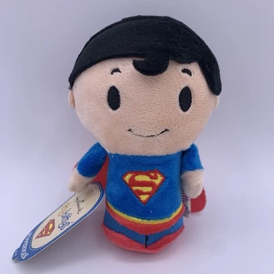 NWT Itty Bittys Hallmark Superman 2014 DC Comics Plush Toy Cape Superhero Travel - Image 1 of 4