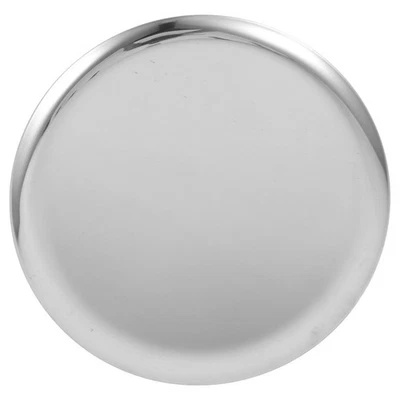  Vassoio rotondo in acciaio Piatto per alimenti in acciaio inossidabile Piatto - Immagine 1 di 4