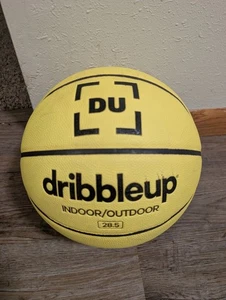 Dribble Up Yellow Smart Basketball Junior Size 28.5 Indoor/Outdoor Ball - Picture 1 of 3
