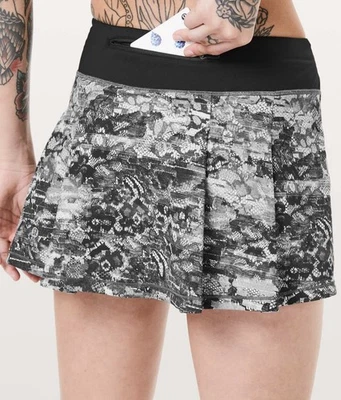 lululemon Pace Rival skirt Skirt Women’s Size 4 Tall Atheisure Tennis Gym - Image 1 of 4